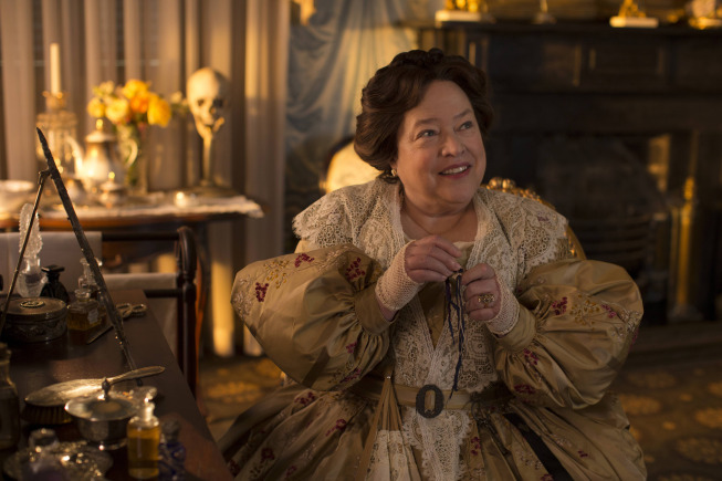 AMERICAN HORROR STORY: COVEN Bitchcraft - Episode 301 (Airs Wednesday, October 9, 10:00 PM e/p) --Pictured: Kathy Bates as Madame LaLaurie -- CR. Michele K. Short/FX